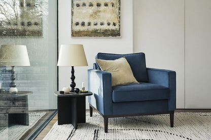 Model 02 Armchair, Teal