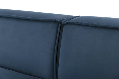 Model 03 3-Seater Right Chaise Sofa, Teal