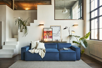 Model 03 3-Seater Sofa, Teal