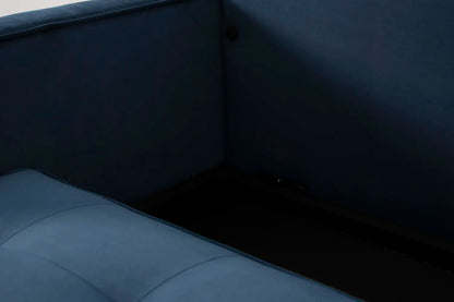 Model 02 Sofa Bed 3 Seater, Teal