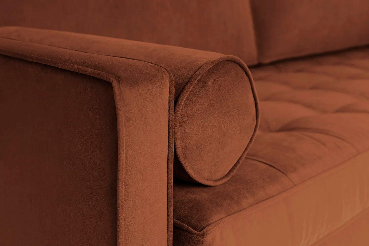 Model 02 Sofa Bed 3 Seater, Umber