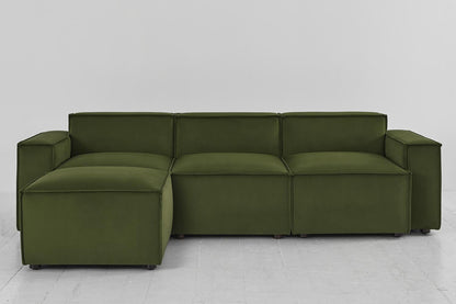 Model 03 3-Seater Left Chaise Sofa, Vine