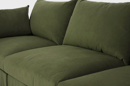 Model 06 3-Seater Left Chaise Sofa, Vine