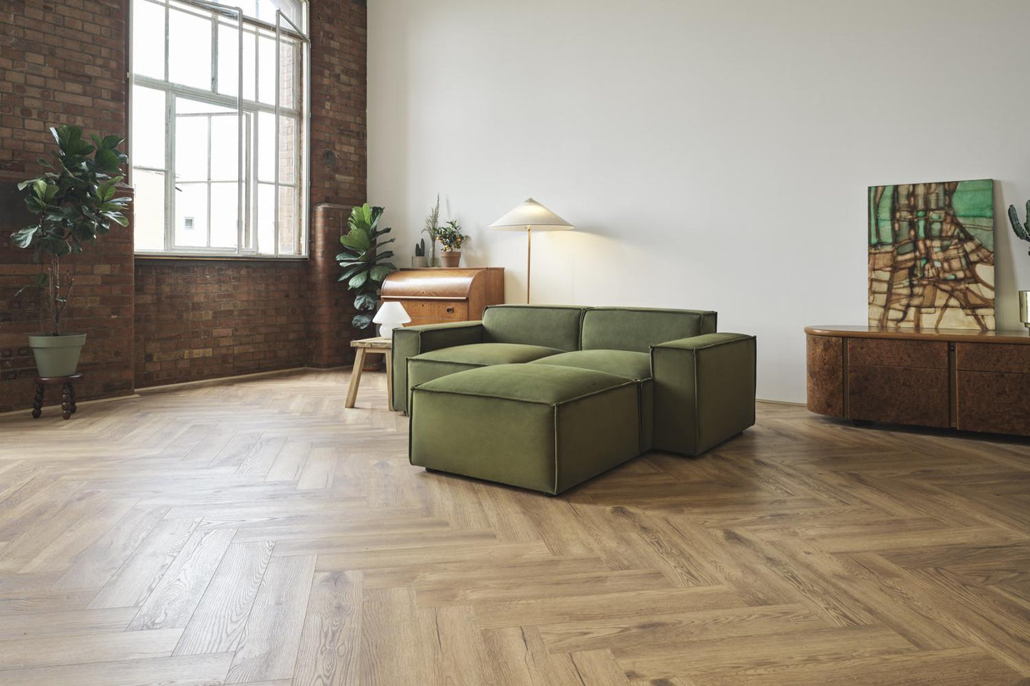 Model 03 2-Seater Right Chaise Sofa