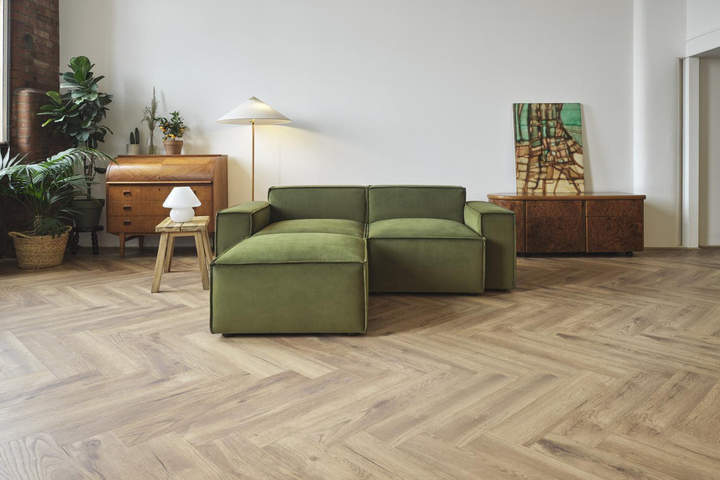 Model 03 2-Seater Left Chaise Sofa