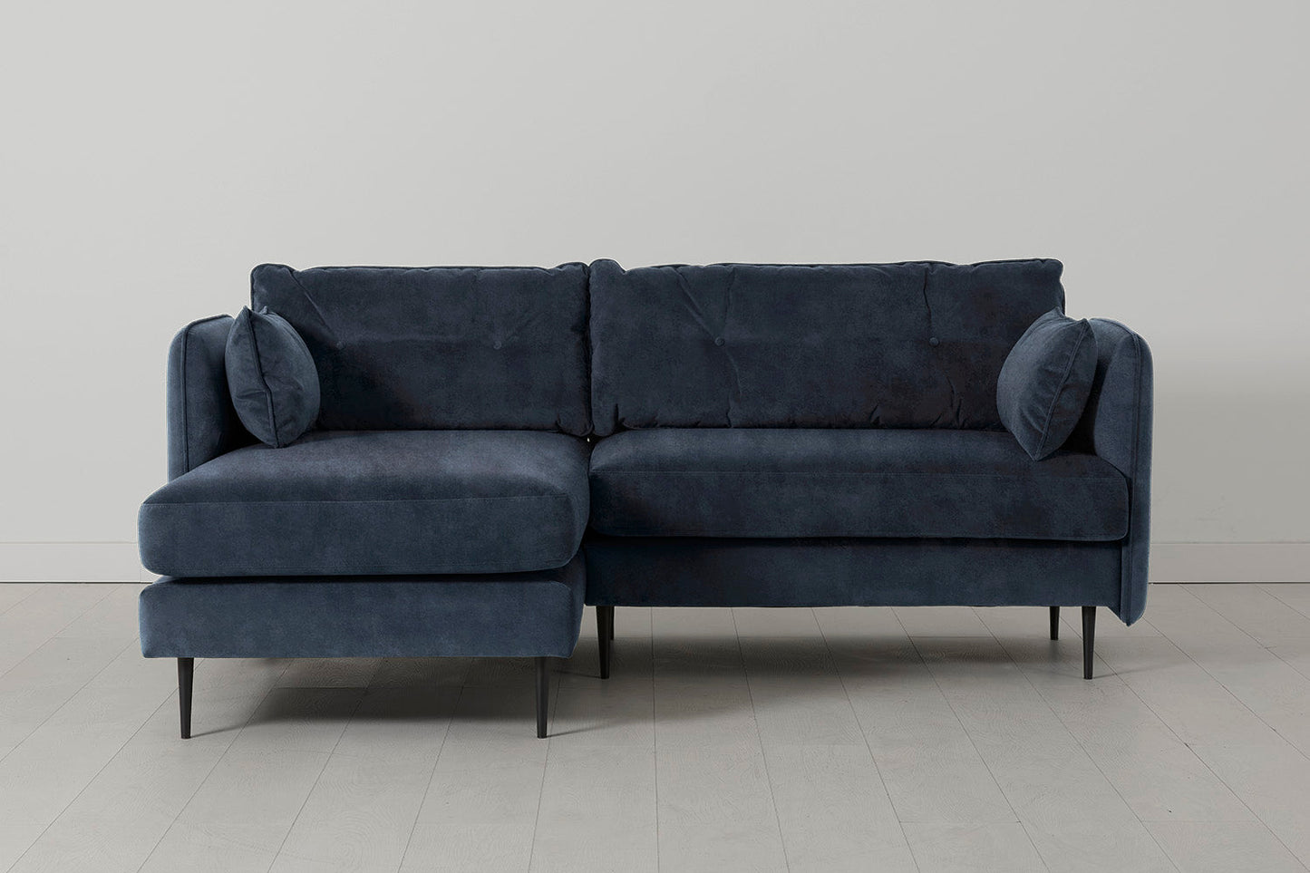 Model 19 3 Seater Left Chaise Sofa, Ocean