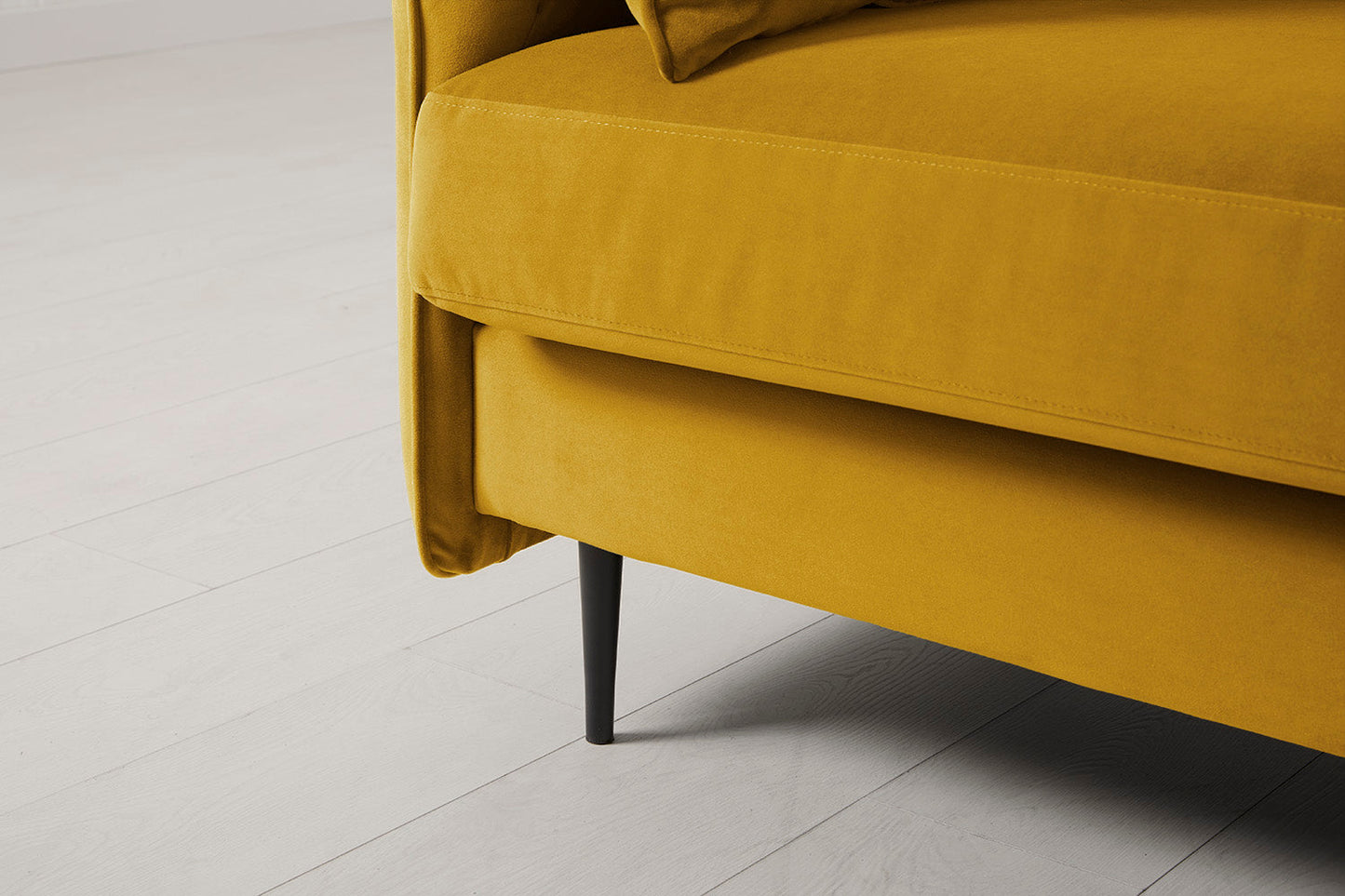 Model 19 2 Seater Sofa, Mustard