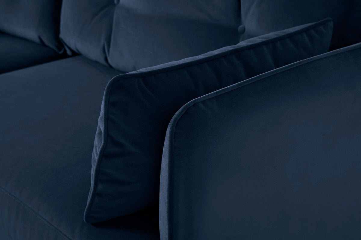 Model 19 2 Seater Sofa, Indigo — Model 19 - Detail - Indigo 02