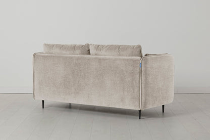 Model 19 2 Seater Sofa with Ottoman, Chalk — Model 19 - 2 Seater - Chalk 05