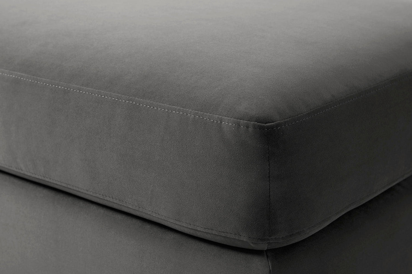 Model 19 Ottoman, Charcoal