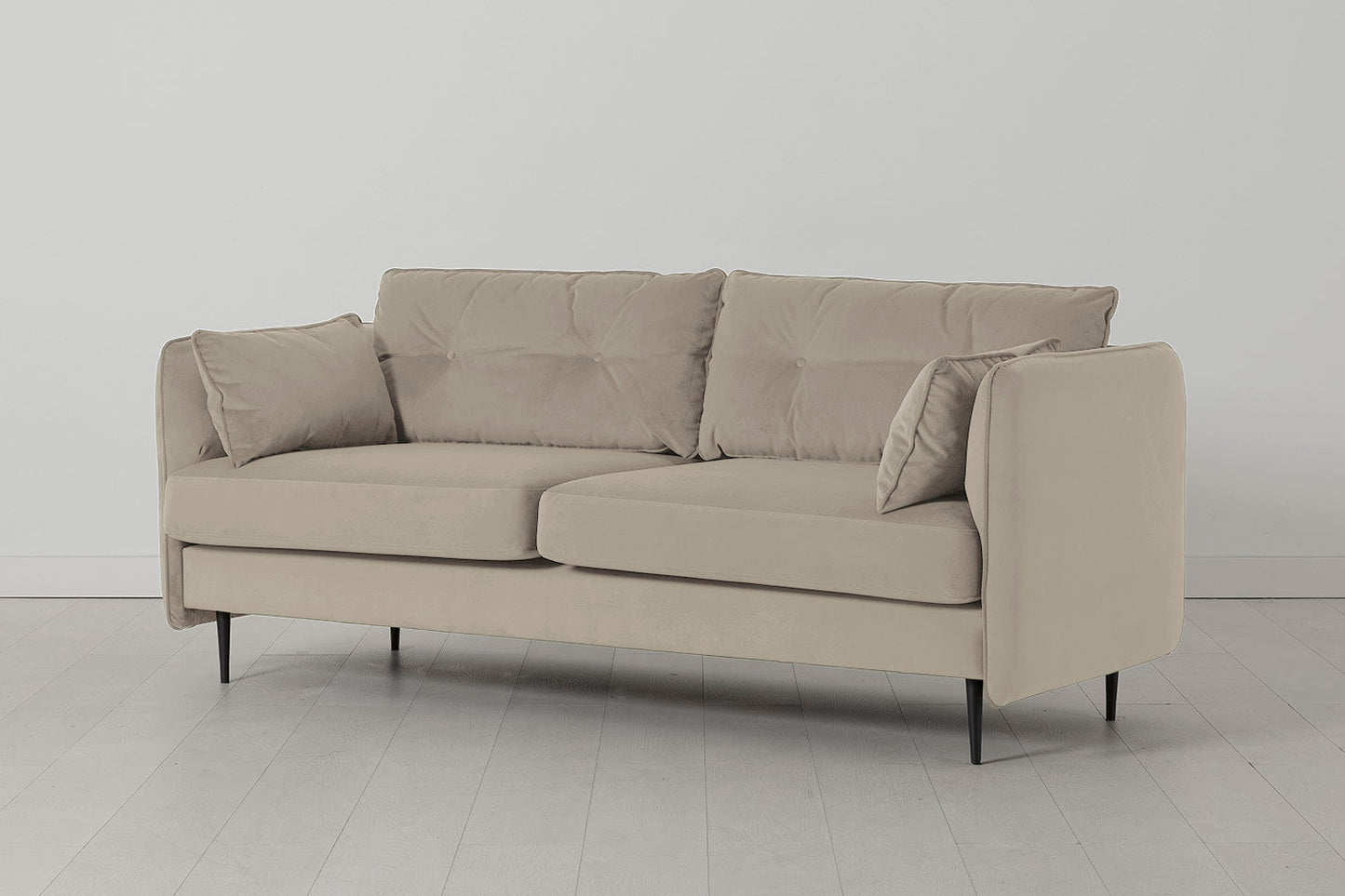 Model 19 3 Seater Sofa, Bone