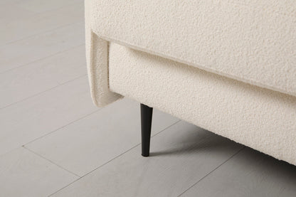 Model 19 3 Seater Sofa, Ivory — Detail view