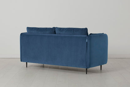Model 19 2 Seater Sofa with Ottoman - Teal