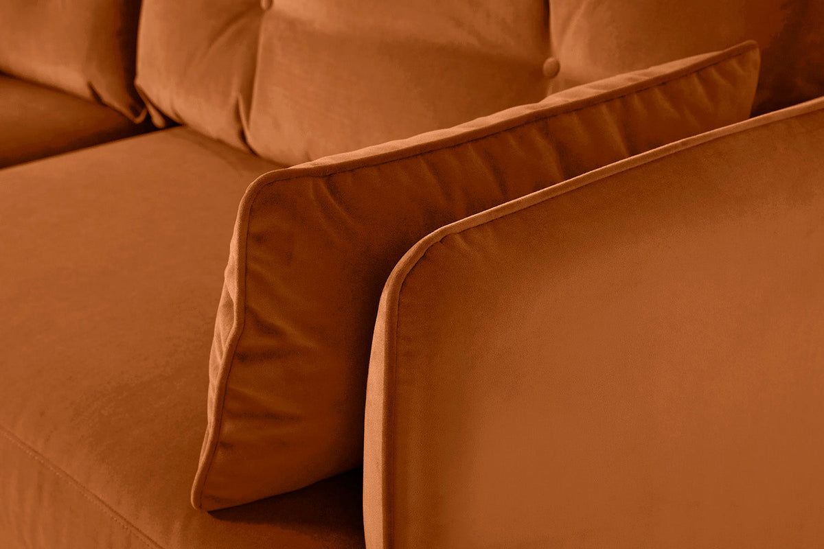 Model 19 3 Seater Sofa with Ottoman, Bronze