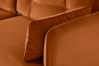 Model 19 3 Seater Sofa with Ottoman, Bronze