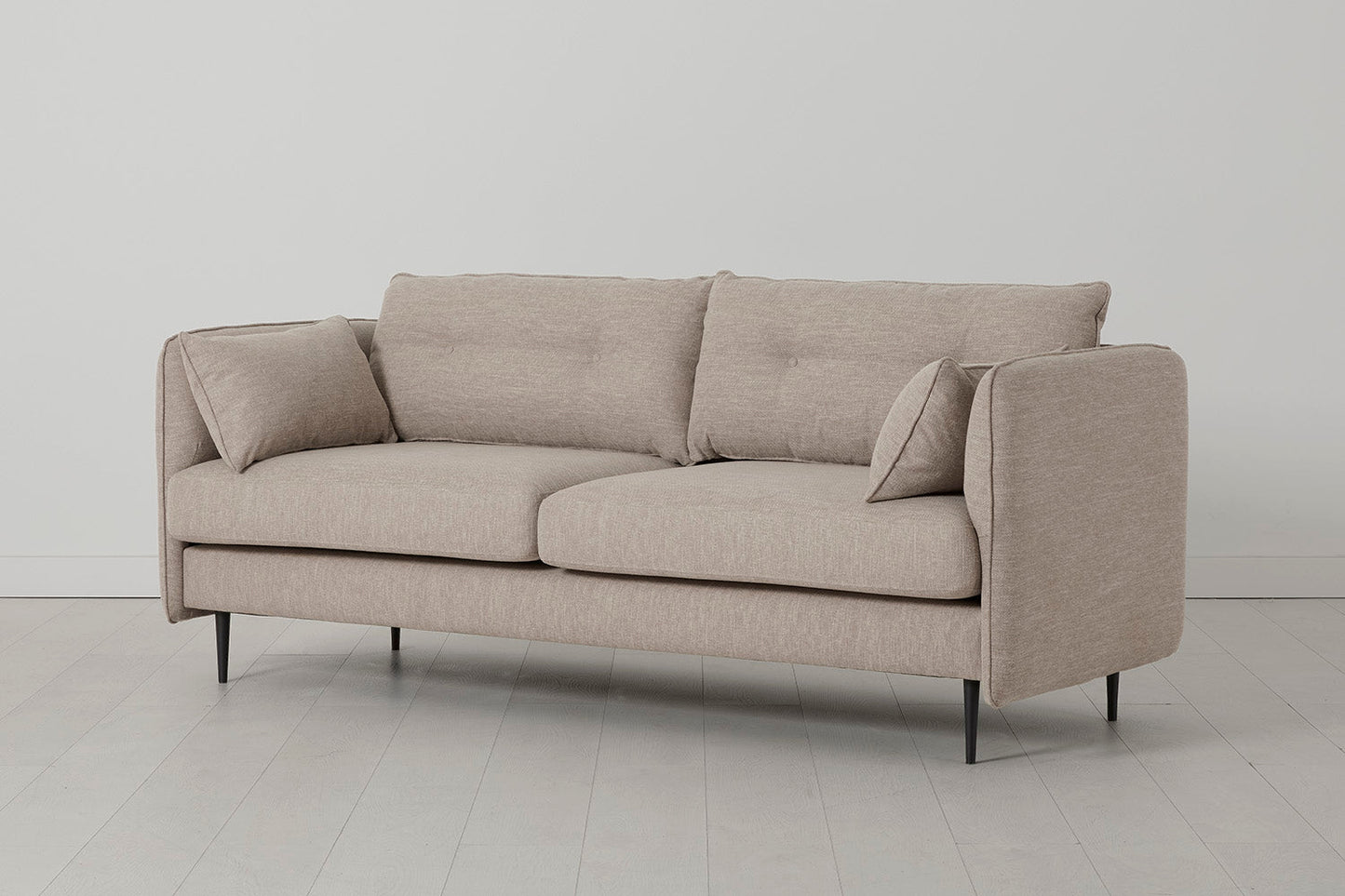 Model 19 3 Seater Sofa, Pumice