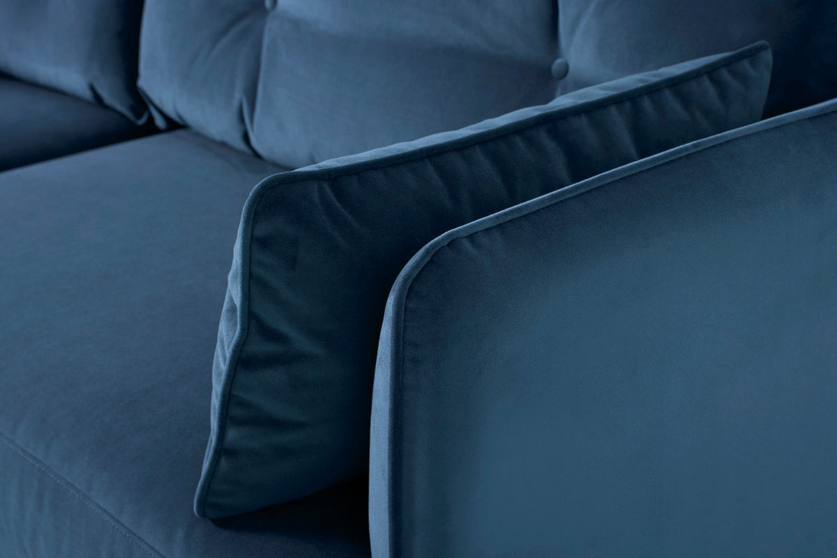 Model 19 2 Seater Sofa, Teal — Model 19 - Detail - Teal 02
