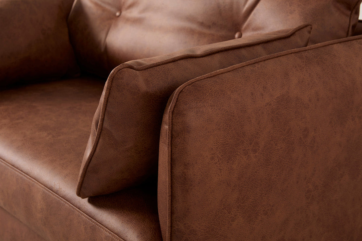 Model 19 Loveseat Sofa, Chestnut — Model 19 - Detail - Chestnut 11