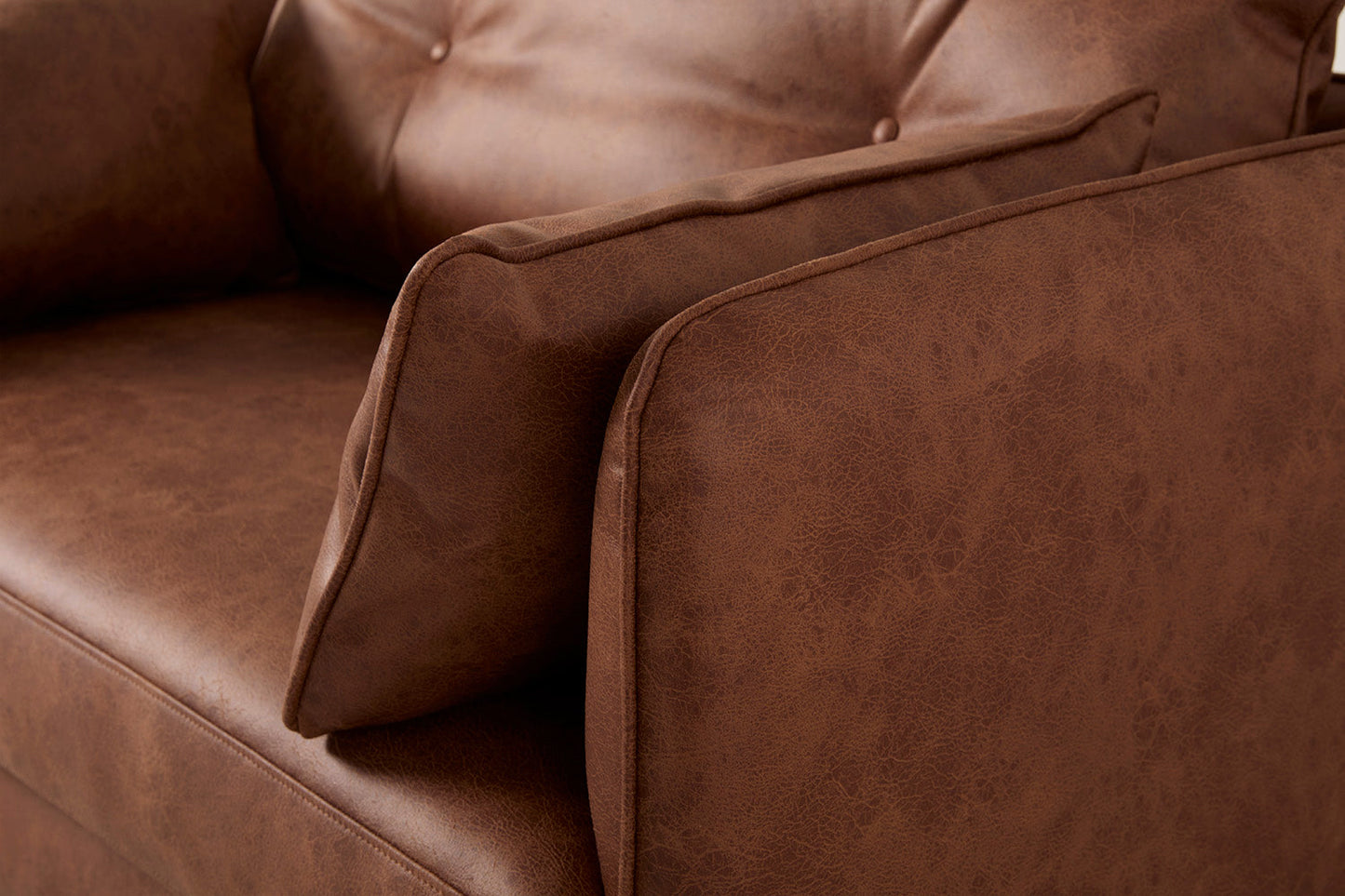 Model 19 Loveseat, Chestnut