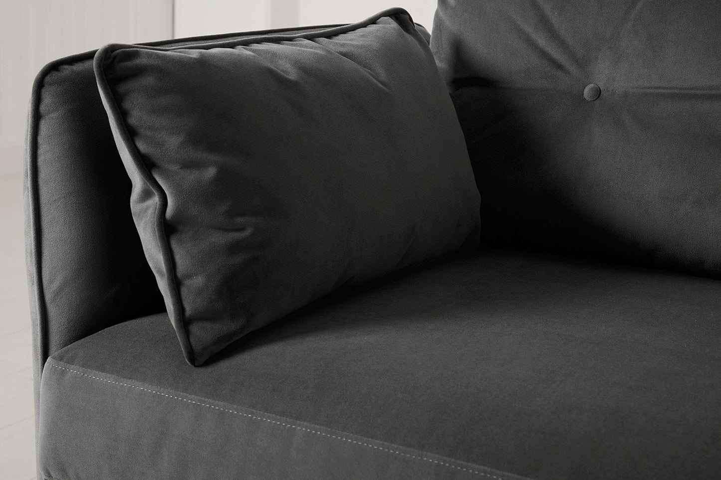 Model 19 2 Seater Sofa, Charcoal
