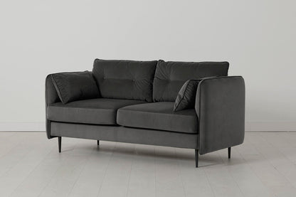 Model 19 2 Seater Sofa, Charcoal — Model 19 - 2 Seater - Charcoal 04