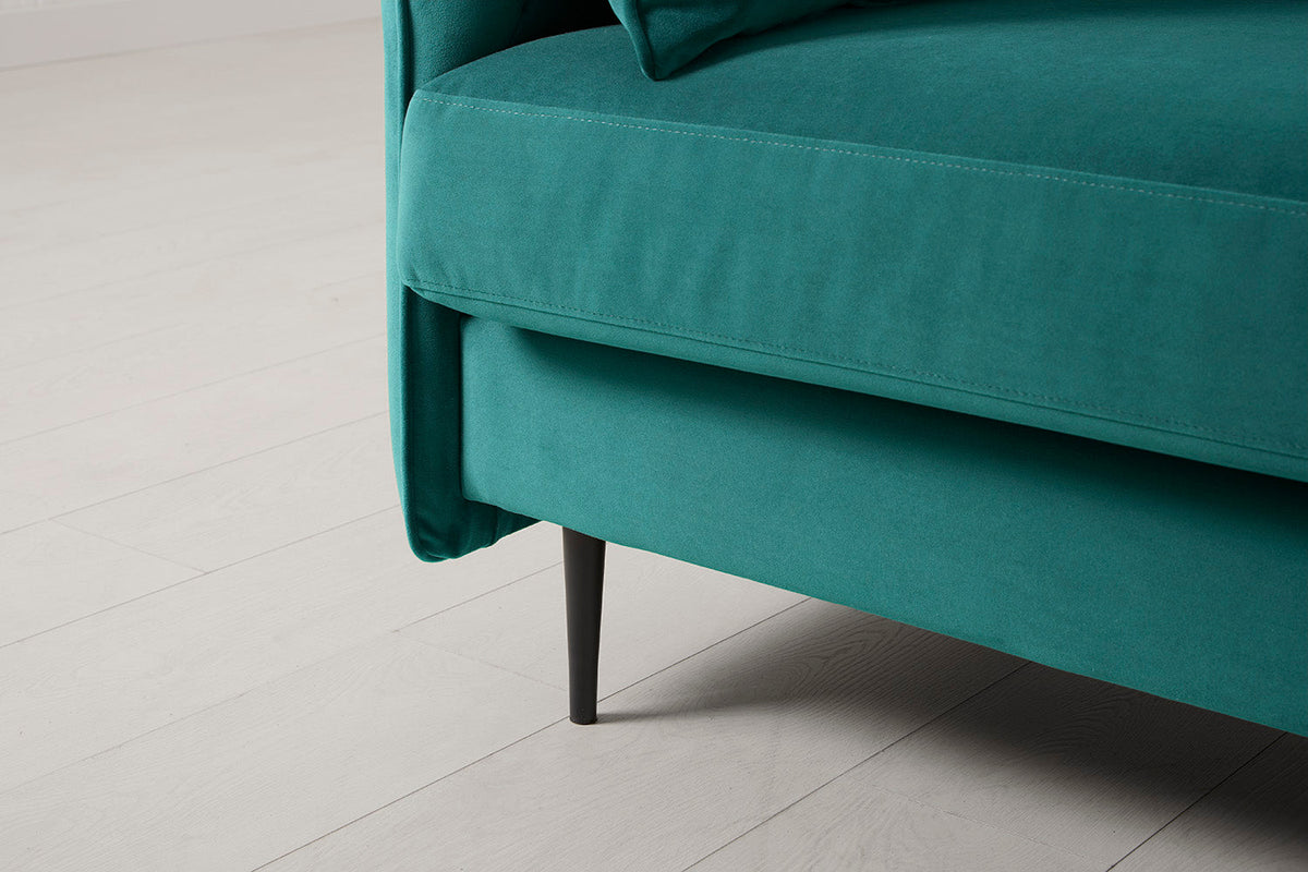 Model 19 Loveseat Sofa, Kingfisher — Model 19 - Detail - Kingfisher 05