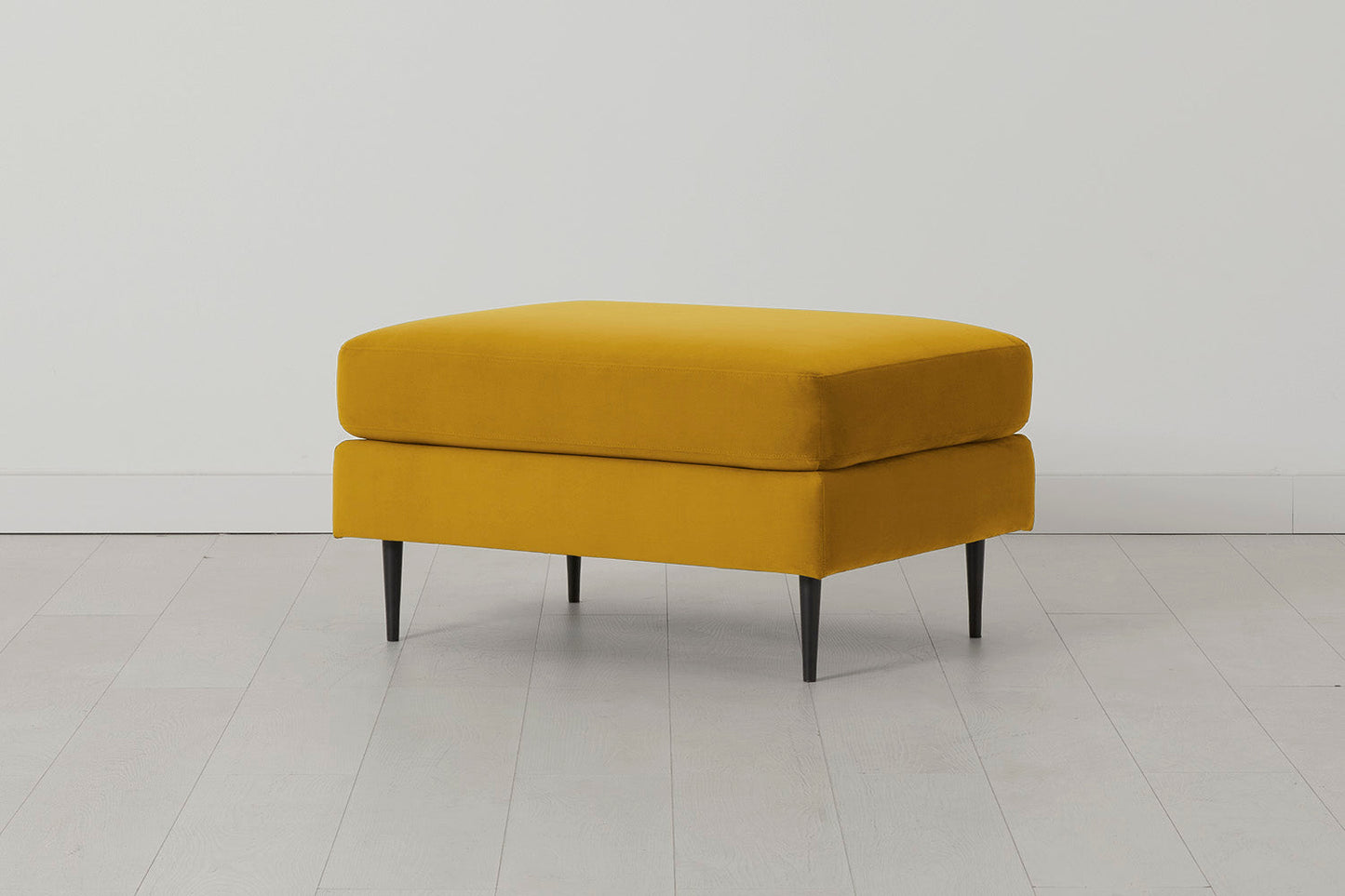 Model 19 Ottoman, Mustard