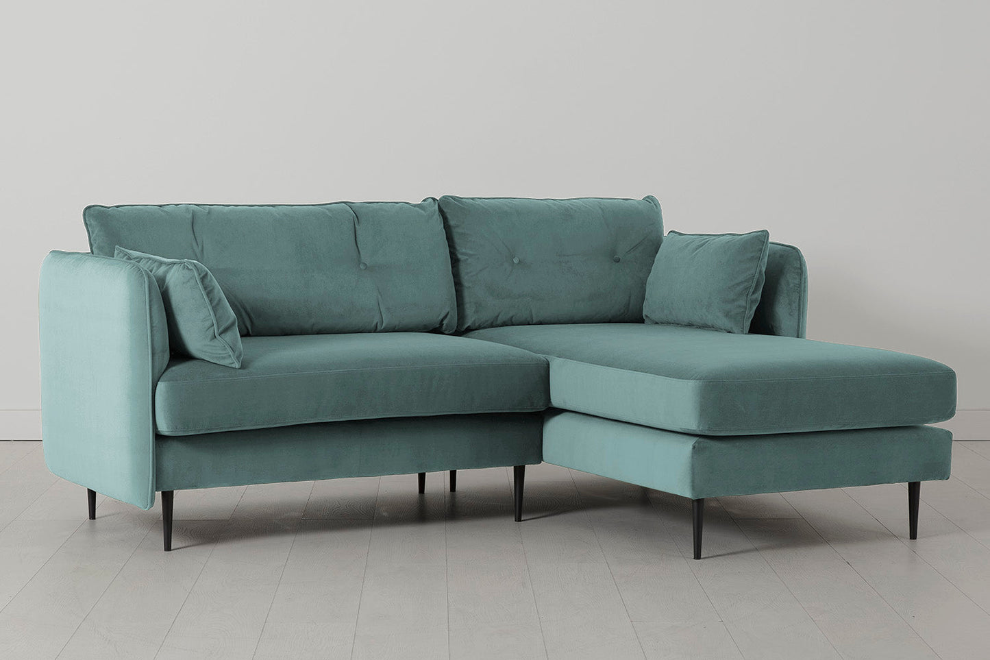 Model 19 3 Seater Right Chaise Sofa, Airforce