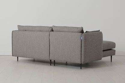 Model 19 Left Chaise Sofa, Shadow — Angle View