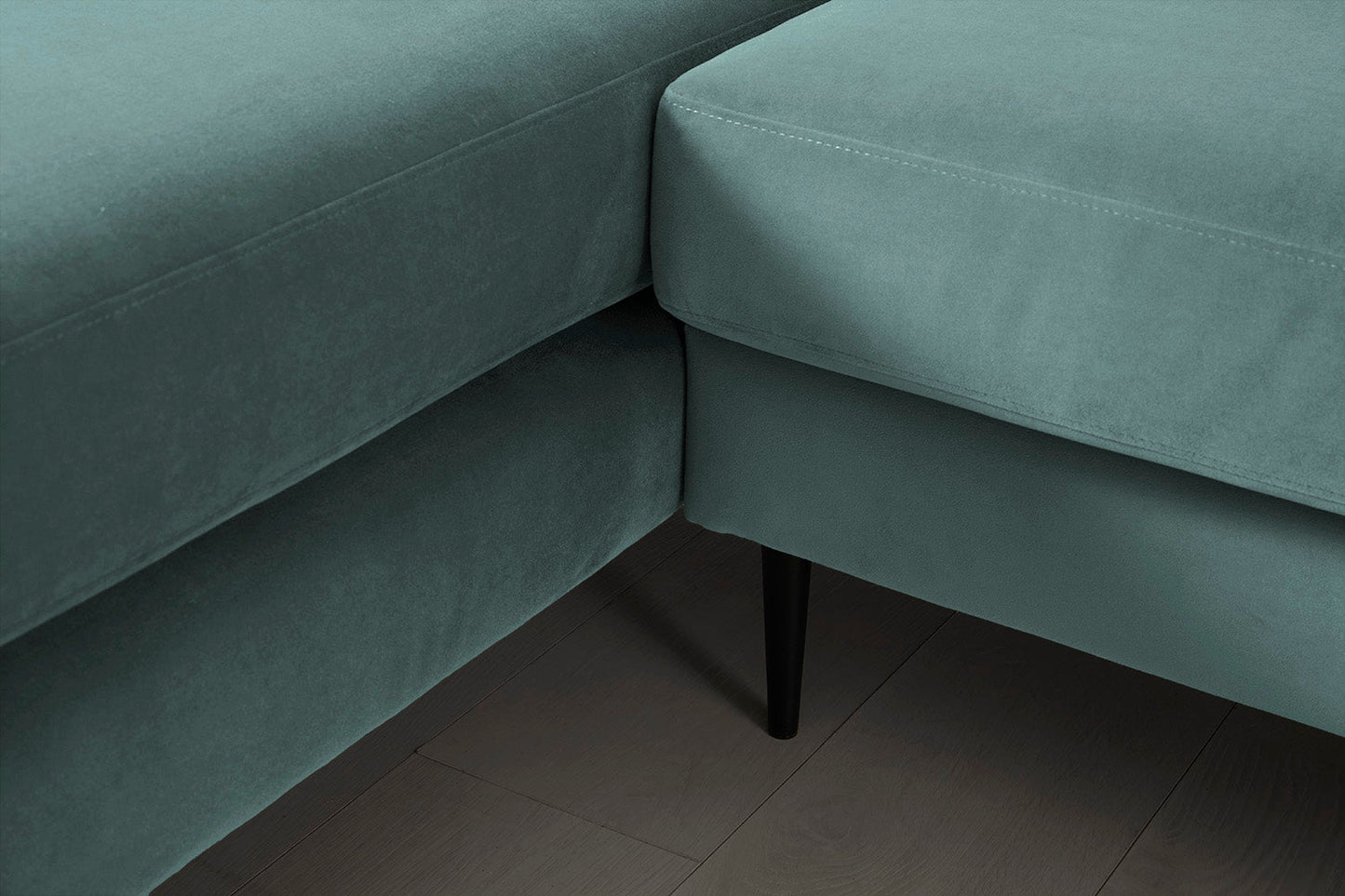 Model 19 3 Seater Right Chaise Sofa, Airforce