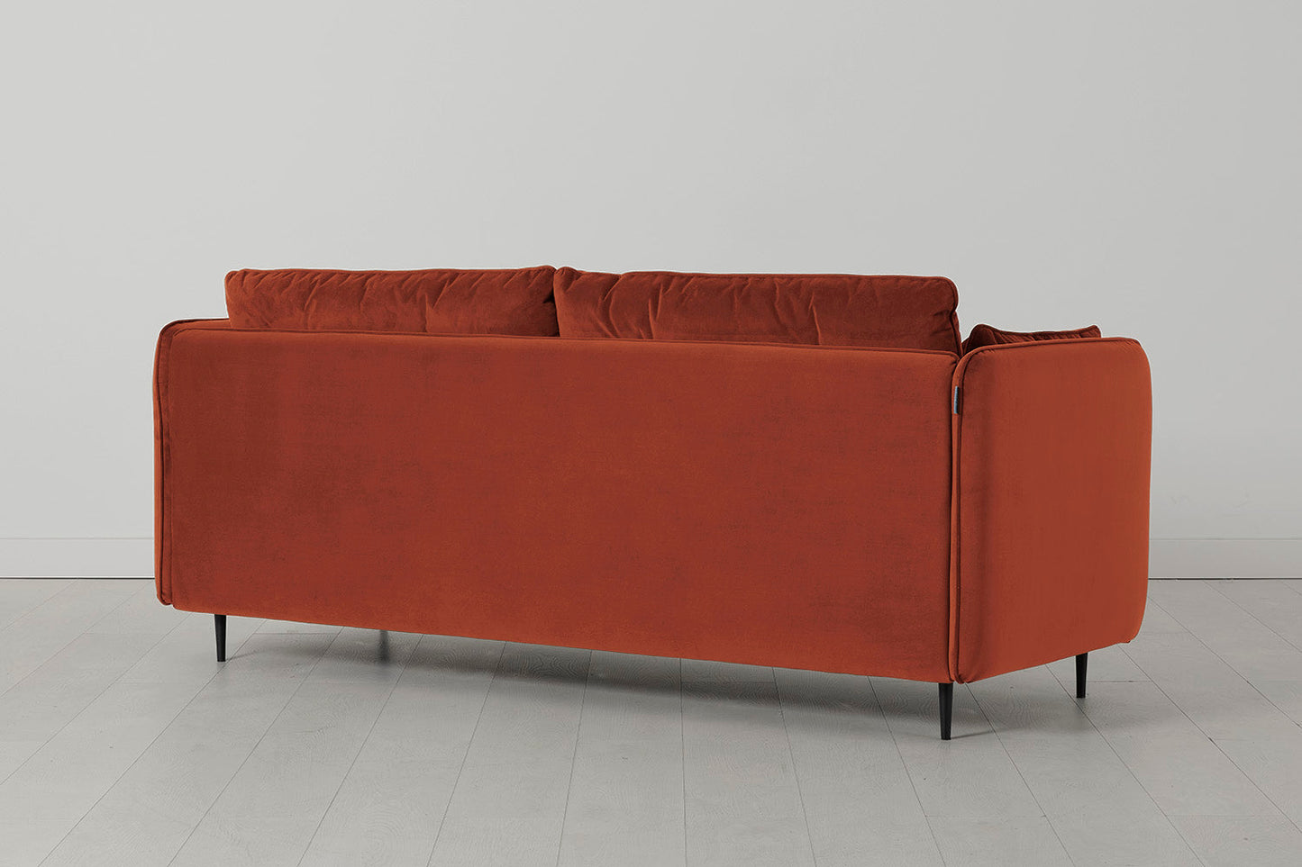 Model 19 3 Seater Sofa with Ottoman, Brick