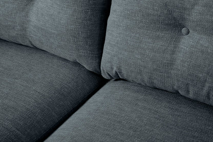Model 19 2 Seater Sofa with Ottoman - Marine