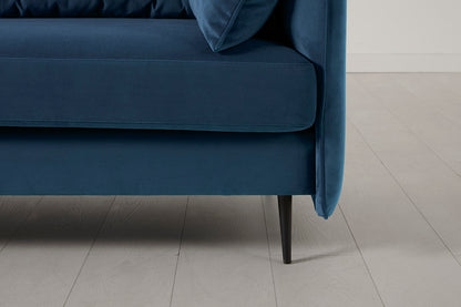 Model 19 3 Seater Left Chaise Sofa, Teal — Model 19 - Detail - Teal 10