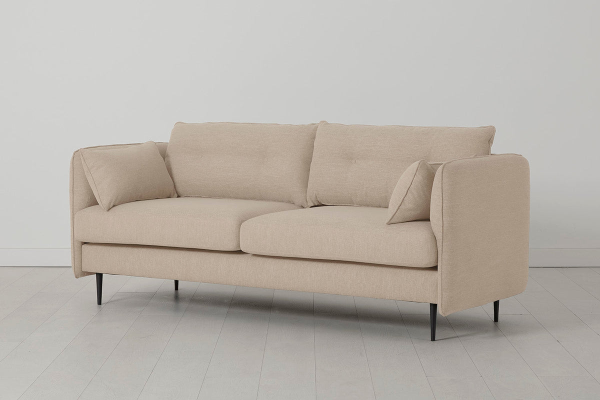 Model 19 3 Seater Sofa, Oatmeal