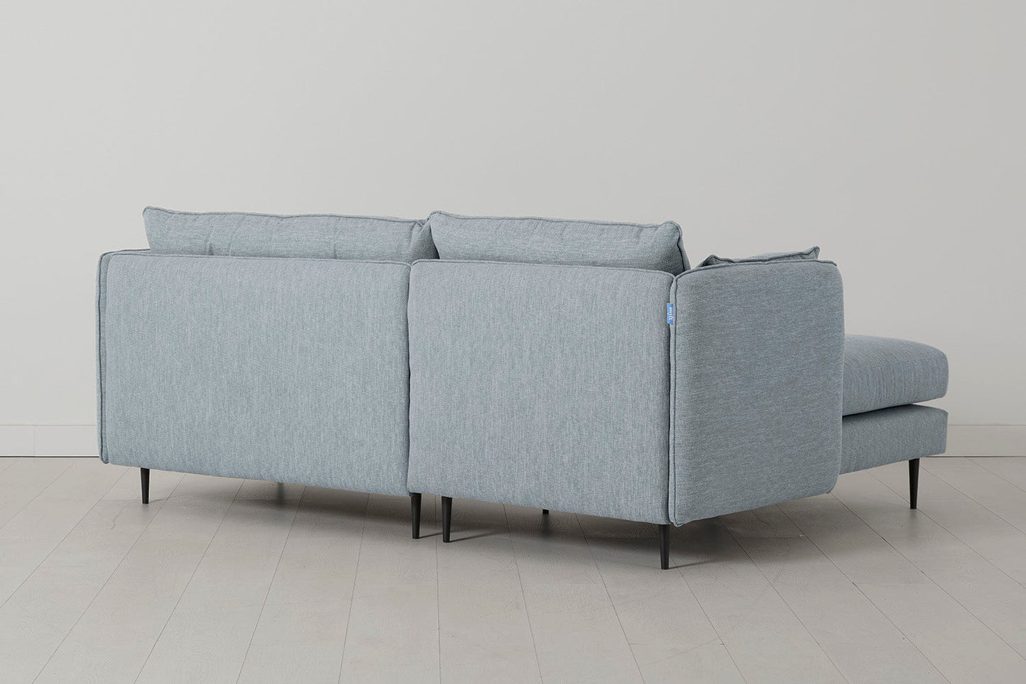 Model 19 3 Seater Left Chaise Sofa, Seaglass