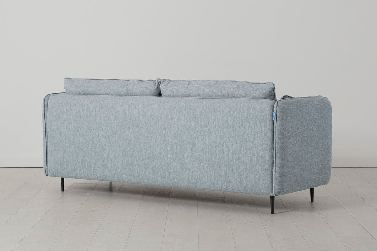 Model 19 3 Seater Sofa, Seaglass — Angle view