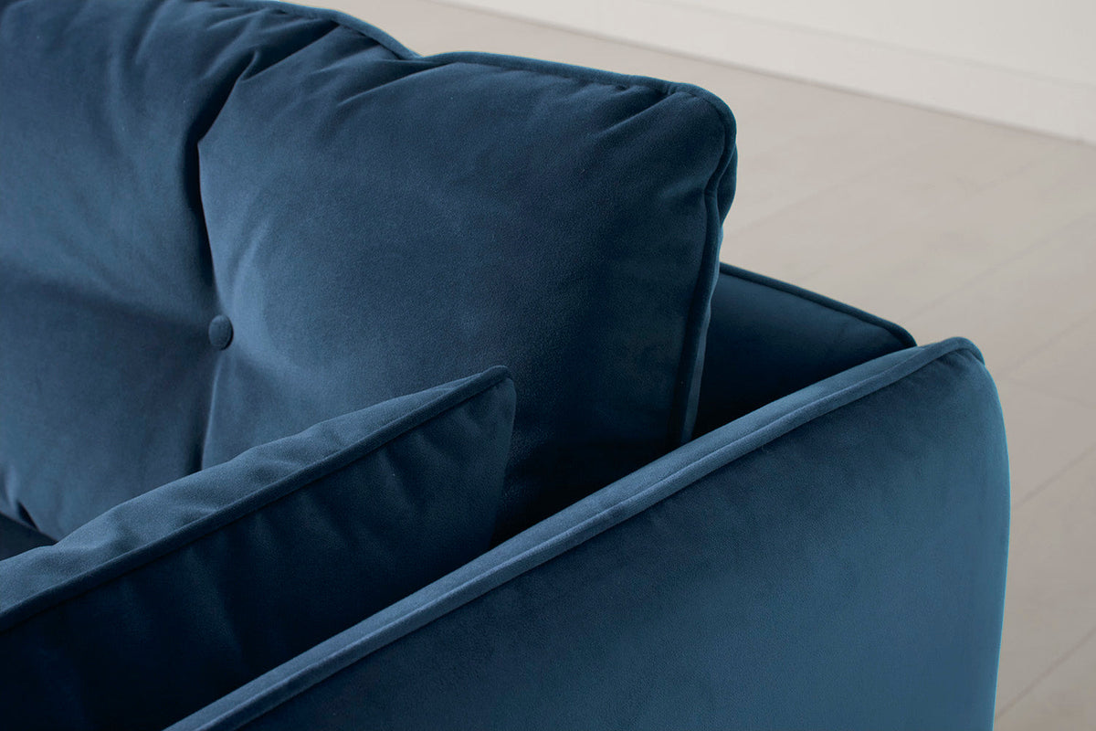 Model 19 Loveseat, Teal — Model 19 - Detail - Teal 03