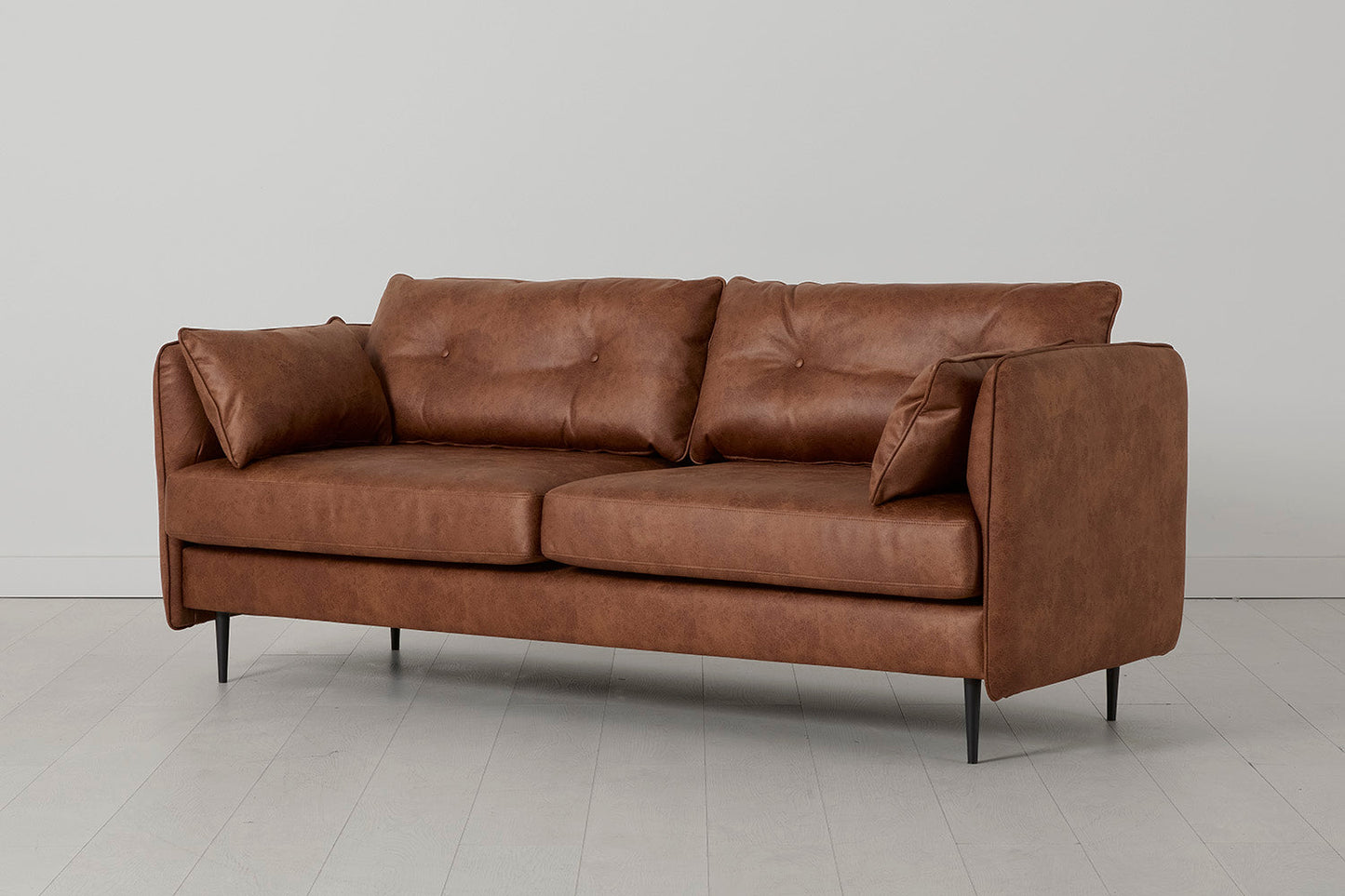 Model 19 3 Seater Sofa, Chestnut
