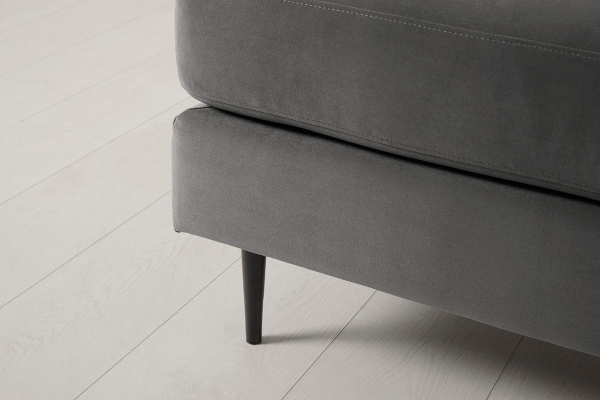 Model 19 Ottoman, Charcoal — Model 19 - Detail - Charcoal 12