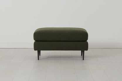 Model 19 Ottoman, Fern — front view
