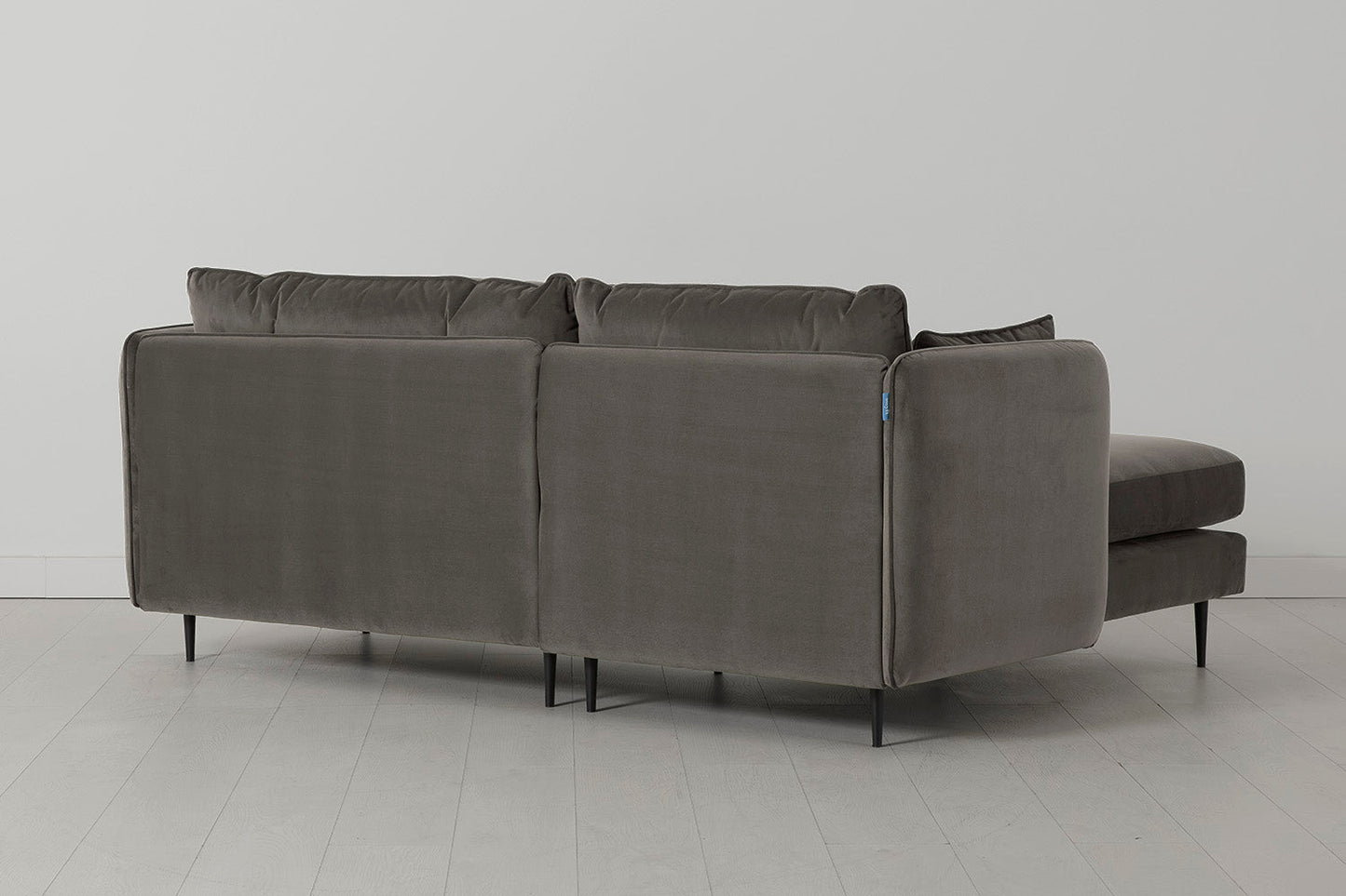Model 19 3 Seater Left Chaise Sofa, Elephant