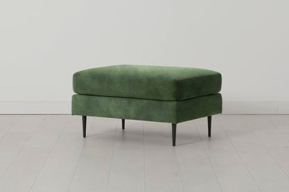 Model 19 Ottoman, Conifer — side view