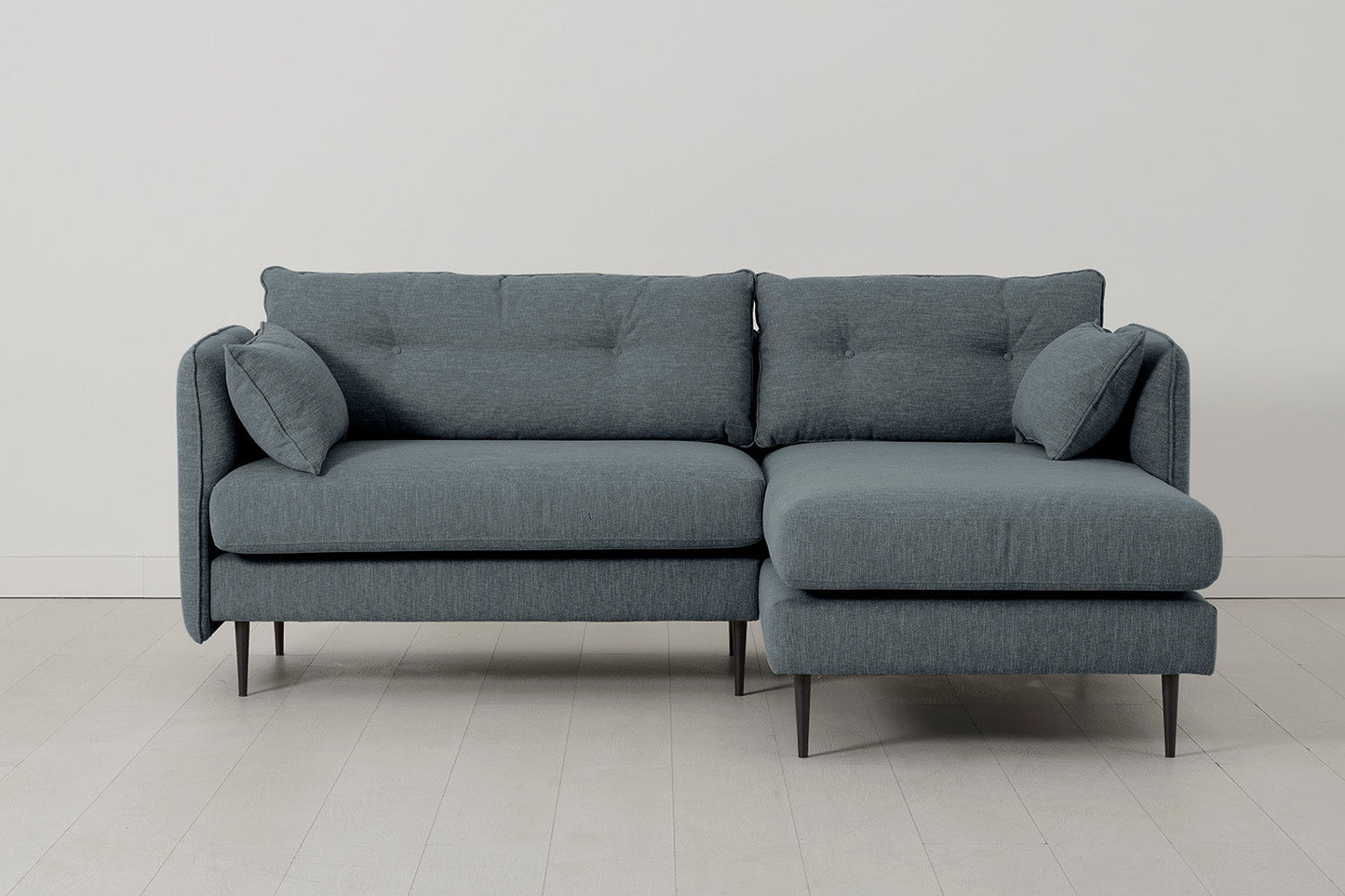 Model 19 3 Seater Right Chaise Sofa, Marine