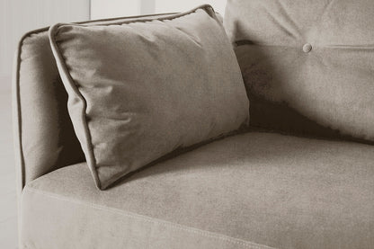 Model 19 3 Seater Right Chaise Sofa, Chalk — Model 19 - Detail - Chalk 06