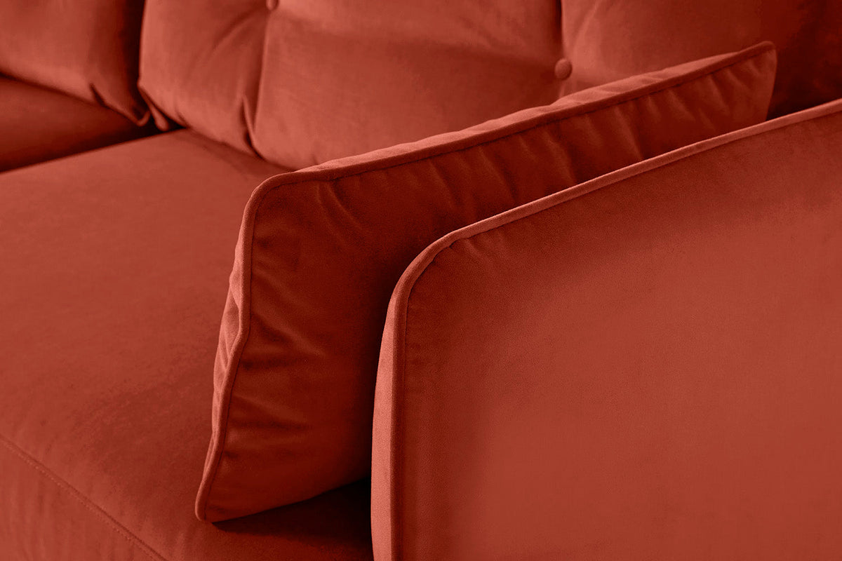 Model 19 2 Seater Sofa, Paprika — Model 19 - Detail - Paprika 02
