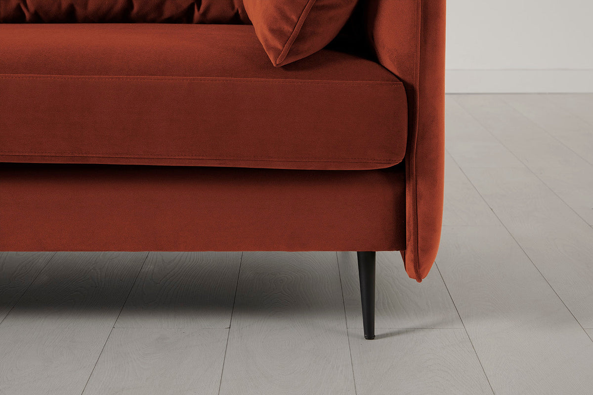Model 19 Loveseat, Brick - Detail 10