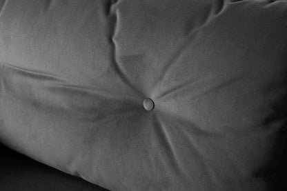 Model 19 3 Seater Sofa with Ottoman Charcoal - Detail 07