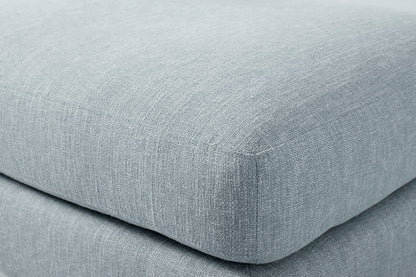 Model 19 Ottoman, Seaglass — detail view