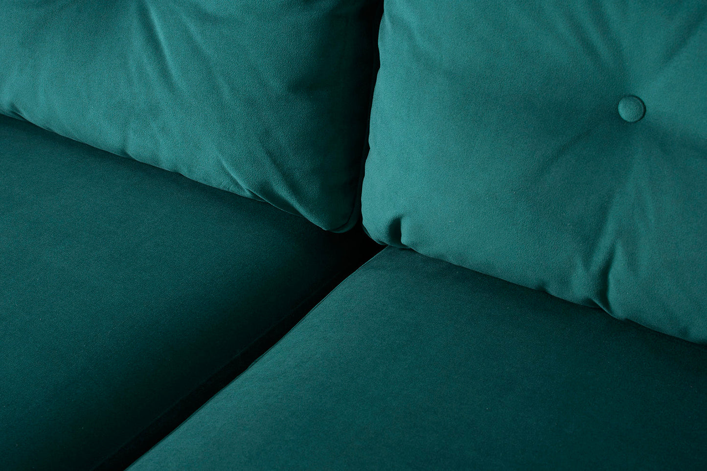 Model 19 2 Seater Sofa with Ottoman, Kingfisher