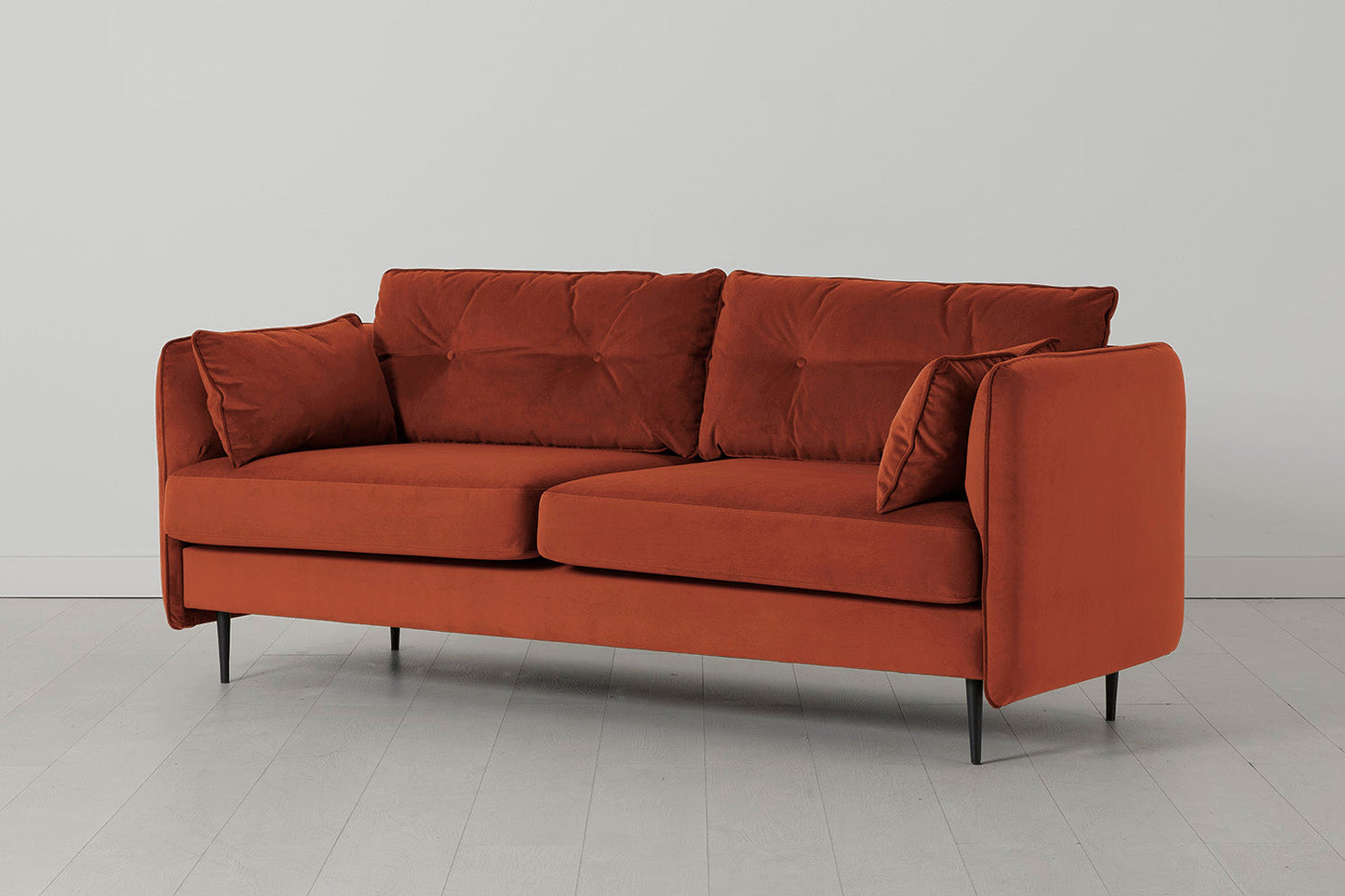 Model 19 3 Seater Sofa, Brick